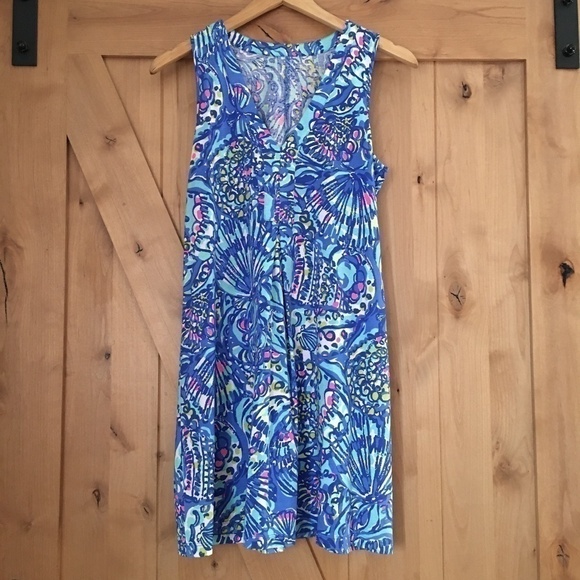 Lilly Pulitzer Dresses & Skirts - LIKE NEW LILLY PULITZER Sleeveless Mini Dress Size S Pima Cotton